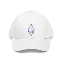 Load image into Gallery viewer, Wired Octahedron ETH Twill Hat