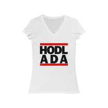 Load image into Gallery viewer, HODL ADA Women's Jersey Short Sleeve V-Neck Tee