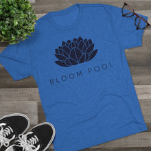 Load image into Gallery viewer, The Bloom Pool Tri-Blend Crew Tee
