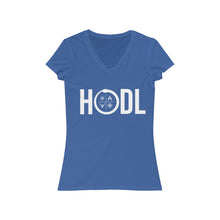 Load image into Gallery viewer, Cardano HODL Women's Jersey Short Sleeve V-Neck Tee