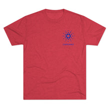 Load image into Gallery viewer, Cardano Foundation Tri-Blend Crew Tee
