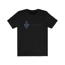 Load image into Gallery viewer, The Wired Octahedron ETH Logo Jersey Short Sleeve Tee