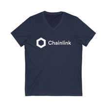 Load image into Gallery viewer, Chainlink V-Neck Tee
