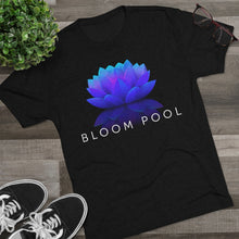 Load image into Gallery viewer, The Bloom Pool Tri-Blend Crew Tee