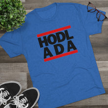 Load image into Gallery viewer, HODL ADA Tri-Blend Crew Tee
