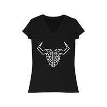 Load image into Gallery viewer, Daedalus Women's Jersey Short Sleeve V-Neck Tee