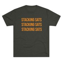 Load image into Gallery viewer, Stacking Sats Tri-Blend Crew Tee