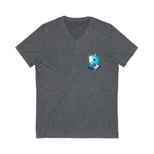 Load image into Gallery viewer, Bitcoin World V-Neck Tee