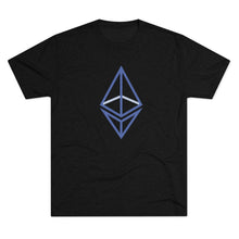 Load image into Gallery viewer, The wired Octahedron Tri-Blend Crew Tee