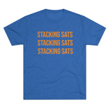 Load image into Gallery viewer, Stacking Sats Tri-Blend Crew Tee