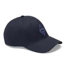 Load image into Gallery viewer, Wired Octahedron ETH Twill Hat