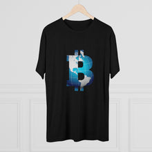 Load image into Gallery viewer, Bitcoin World Tri-Blend Crew Tee