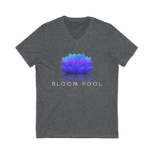 Load image into Gallery viewer, The Bloom Pool Jersey Short Sleeve V-Neck Tee