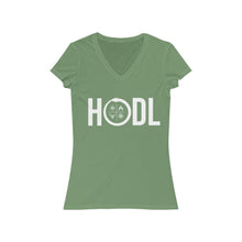 Load image into Gallery viewer, Cardano HODL Women's Jersey Short Sleeve V-Neck Tee