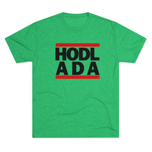 Load image into Gallery viewer, HODL ADA Tri-Blend Crew Tee