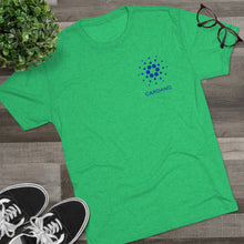 Load image into Gallery viewer, Cardano Foundation Tri-Blend Crew Tee