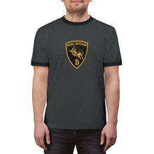 Load image into Gallery viewer, The Lambo HODL Bitcoin Ringer Tee