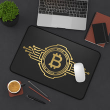 Load image into Gallery viewer, Golden BTC Desk Mat