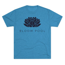 Load image into Gallery viewer, The Bloom Pool Tri-Blend Crew Tee