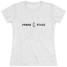 Load image into Gallery viewer, Stack & Stake Women's Triblend Tee