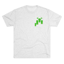 Load image into Gallery viewer, The Bull Chart Tri-Blend Crew Tee