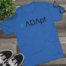 Load image into Gallery viewer, ADApt Tri-Blend Crew Tee