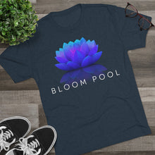 Load image into Gallery viewer, The Bloom Pool Tri-Blend Crew Tee