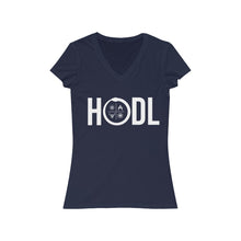 Load image into Gallery viewer, Cardano HODL Women's Jersey Short Sleeve V-Neck Tee