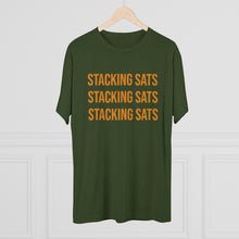 Load image into Gallery viewer, Stacking Sats Tri-Blend Crew Tee