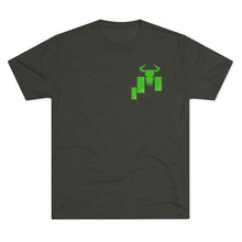 Load image into Gallery viewer, The Bull Chart Tri-Blend Crew Tee
