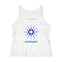 Load image into Gallery viewer, Cardano Foundation Women's Relaxed Jersey Tank Top
