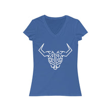 Load image into Gallery viewer, Daedalus Women's Jersey Short Sleeve V-Neck Tee