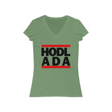 Load image into Gallery viewer, HODL ADA Women's Jersey Short Sleeve V-Neck Tee
