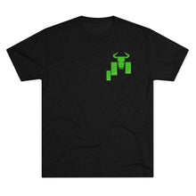 Load image into Gallery viewer, The Bull Chart Tri-Blend Crew Tee