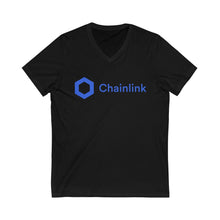 Load image into Gallery viewer, Chainlink V-Neck Tee