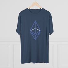 Load image into Gallery viewer, The wired Octahedron Tri-Blend Crew Tee