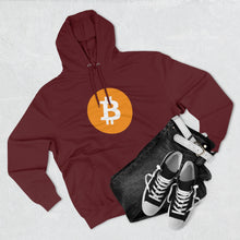 Load image into Gallery viewer, Bitcoin Unisex Premium Pullover Hoodie