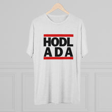 Load image into Gallery viewer, HODL ADA Tri-Blend Crew Tee