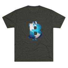 Load image into Gallery viewer, Bitcoin World Tri-Blend Crew Tee