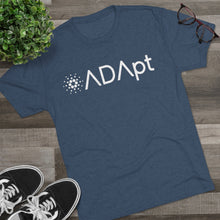 Load image into Gallery viewer, ADApt Tri-Blend Crew Tee