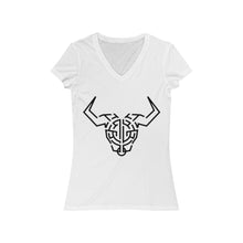 Load image into Gallery viewer, Daedalus Women's Jersey Short Sleeve V-Neck Tee