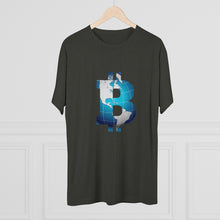 Load image into Gallery viewer, Bitcoin World Tri-Blend Crew Tee