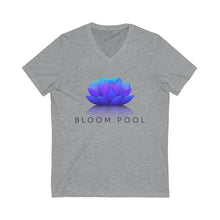 Load image into Gallery viewer, The Bloom Pool Jersey Short Sleeve V-Neck Tee