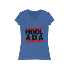 Load image into Gallery viewer, HODL ADA Women's Jersey Short Sleeve V-Neck Tee