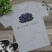 Load image into Gallery viewer, The Bloom Pool Tri-Blend Crew Tee