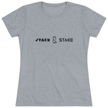 Load image into Gallery viewer, Stack & Stake Women's Triblend Tee