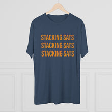 Load image into Gallery viewer, Stacking Sats Tri-Blend Crew Tee