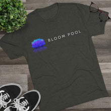 Load image into Gallery viewer, The Bloom Pool Landscape Tri-Blend Crew Tee