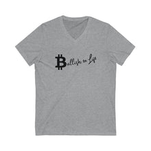 Load image into Gallery viewer, Bitcoin Bull V-Neck Tee
