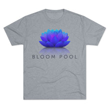 Load image into Gallery viewer, The Bloom Pool Tri-Blend Crew Tee